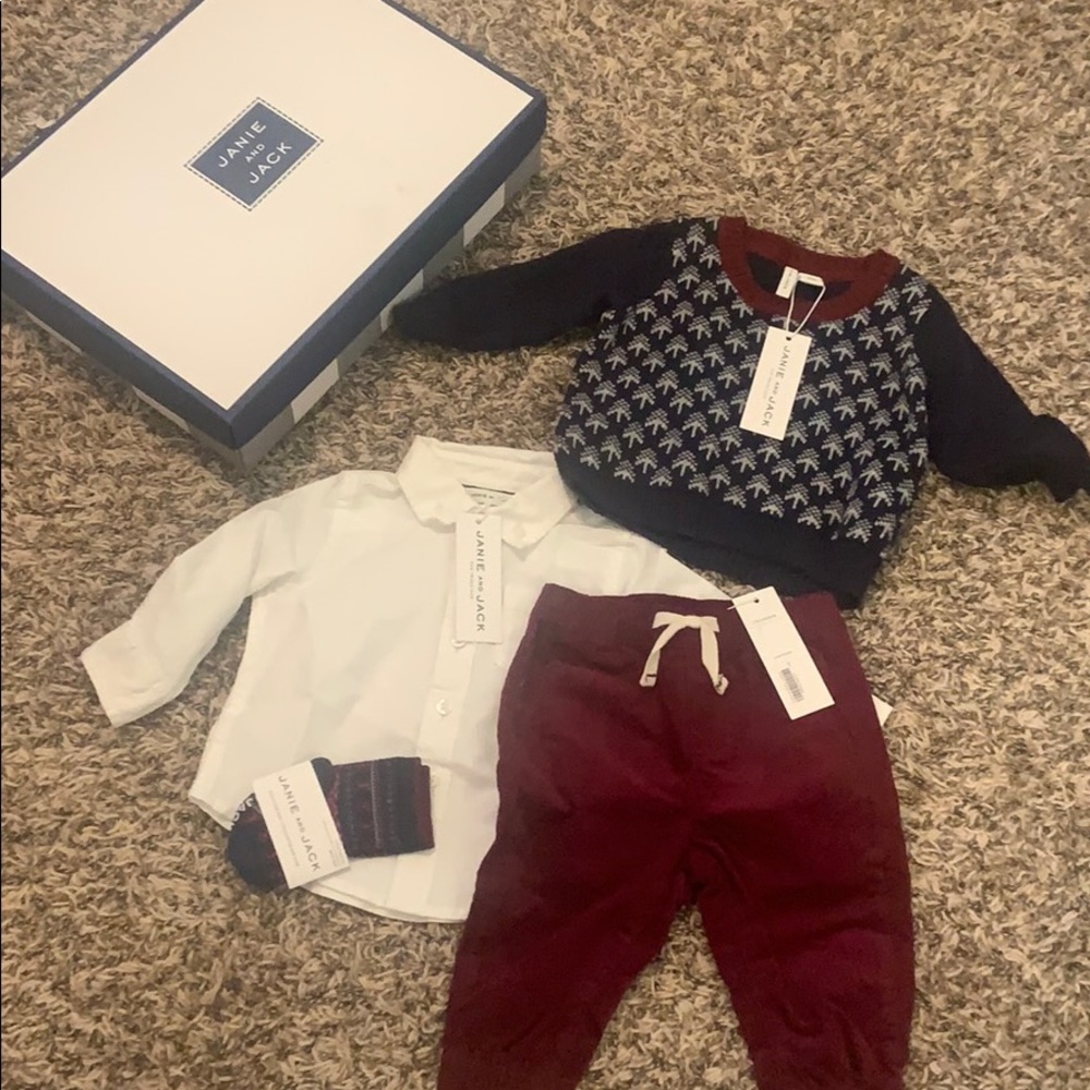 Janie and jack boy set